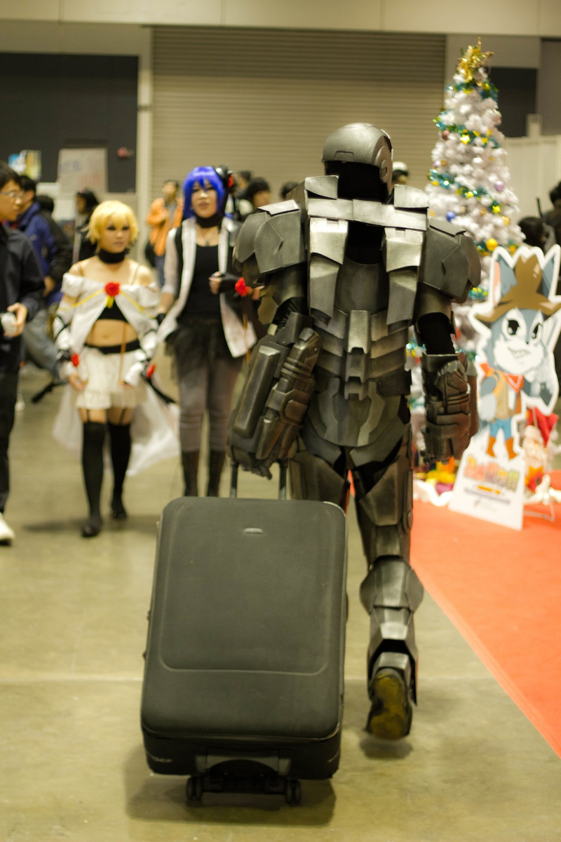 Illustration for article titled The Cosplayers and Booth Companions of the 2011 Asia Game Show